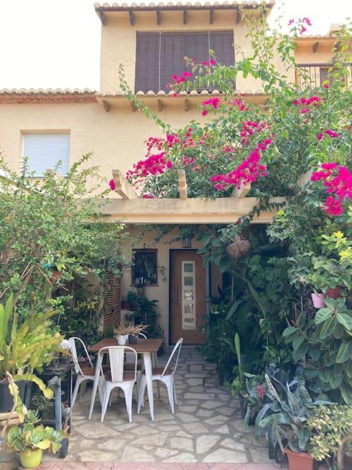Villa Adosado En Denia Con Gran Jardin Exterior foto