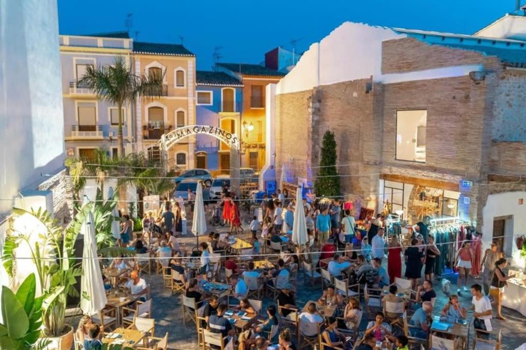 Villa Adosado En Denia Con Gran Jardin Exterior foto