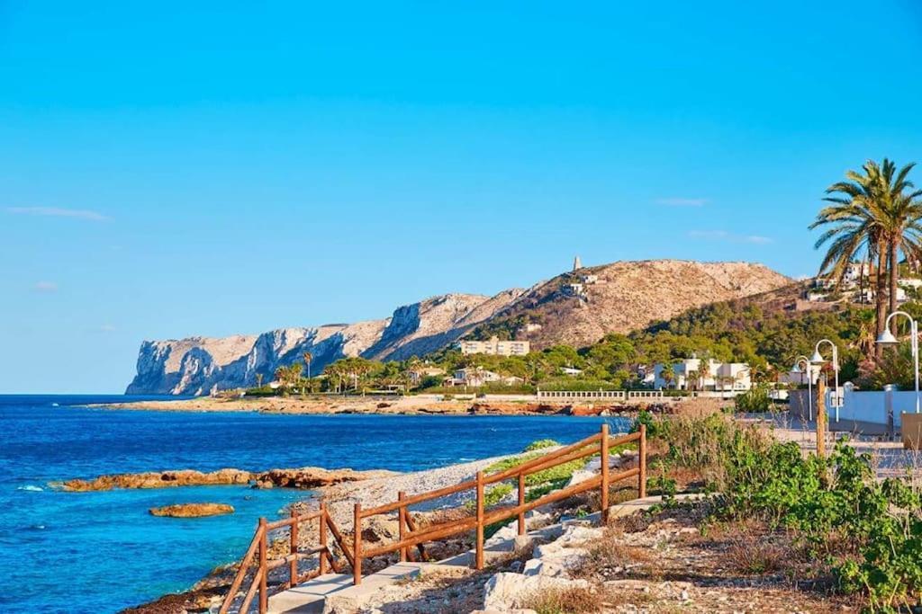 Villa Adosado En Denia Con Gran Jardin Exterior foto